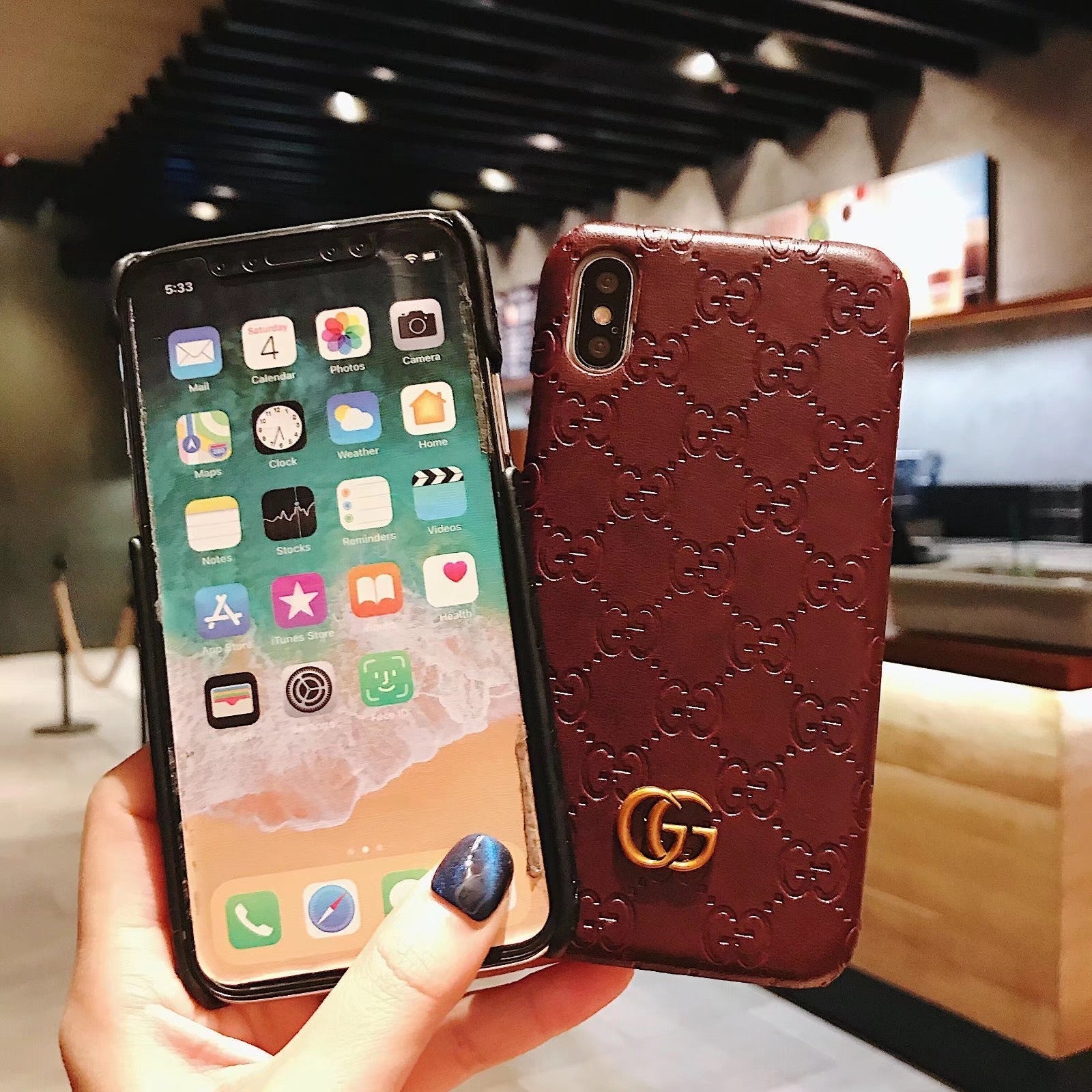 Debossed Luxury Phone Case for iPhone