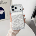 Luxury GY Magnetic iPhone Case with Matching Card Holder
