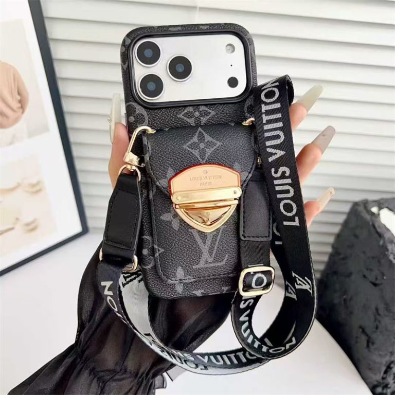 Luxury Phone Case with Strape For iPhone 13-17 Series