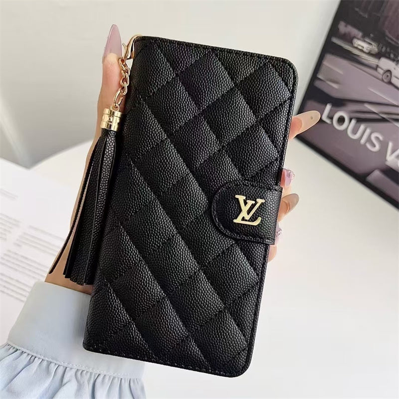 Premium Leather Wallet Leather Crossbody Bag iPhone Case