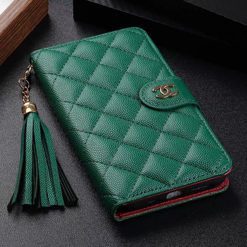 Elegant Quilted Wallet & Card Holder iPhone Case