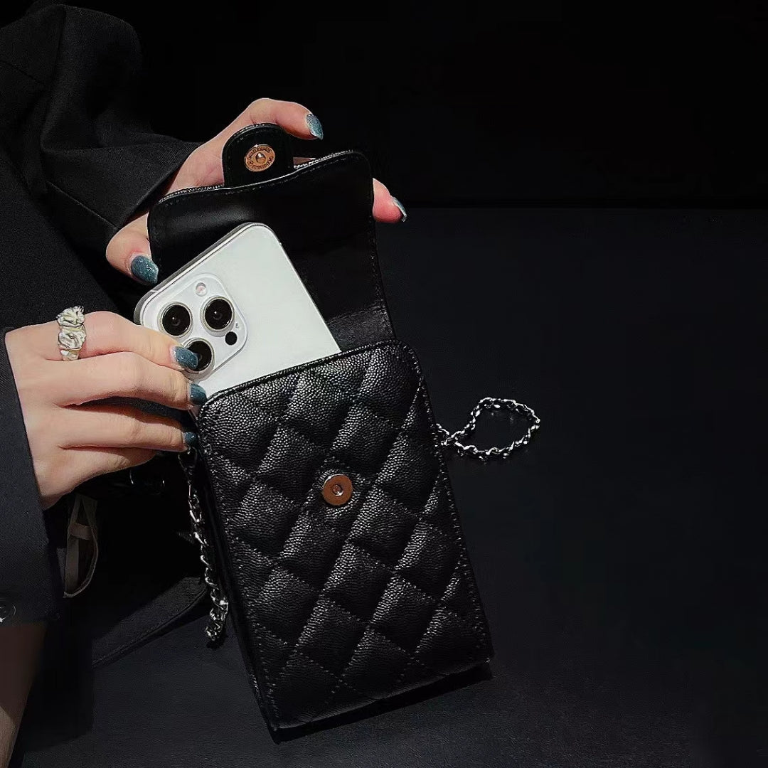 Fashion Lady Phone Pouch with Handbag Strap