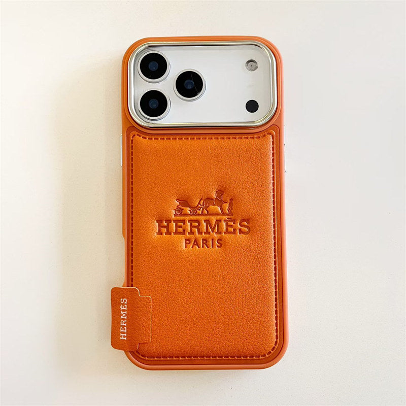 Premium Leather Style Case for iPhone 12 - 17 Series