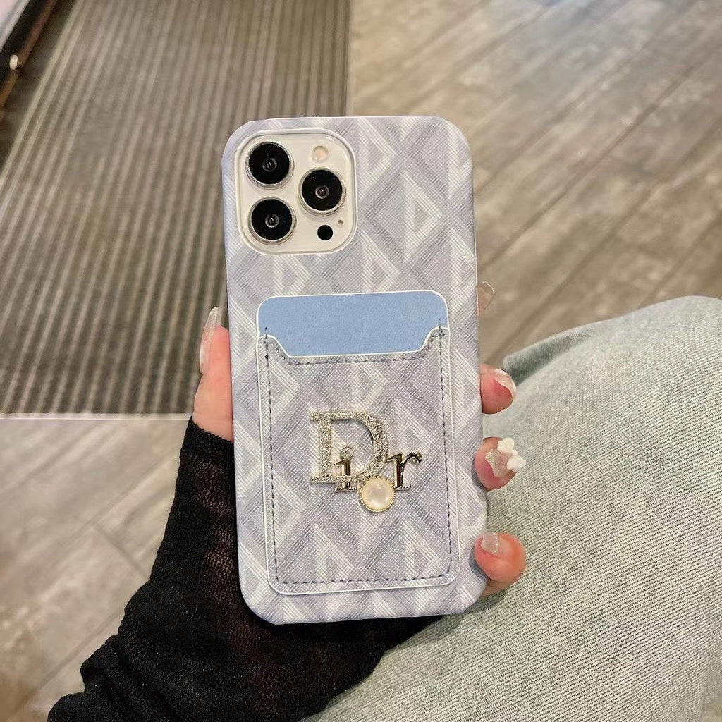 Luxury iPhone Case with Card Holder
