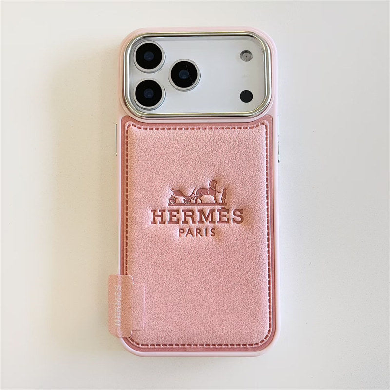 Premium Leather Style Case for iPhone 12 - 17 Series