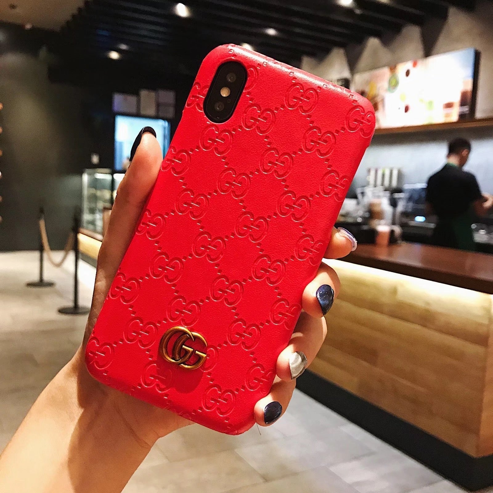 Debossed Luxury Phone Case for iPhone