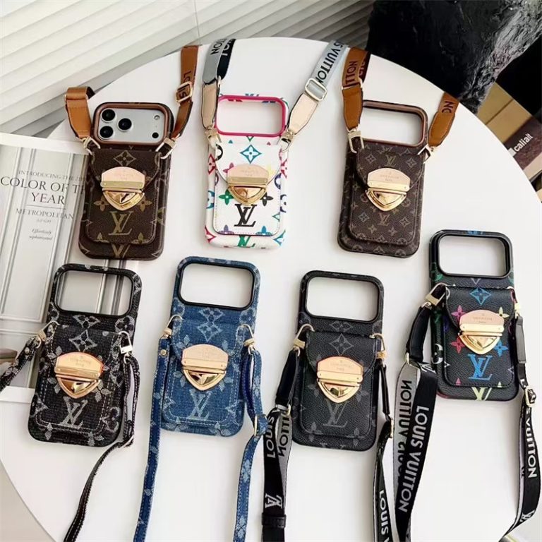 Luxury Phone Case with Strape For iPhone 13-17 Series