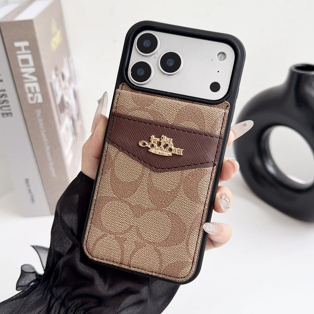 Premium Card Holder iPhone Case for 12-17 series