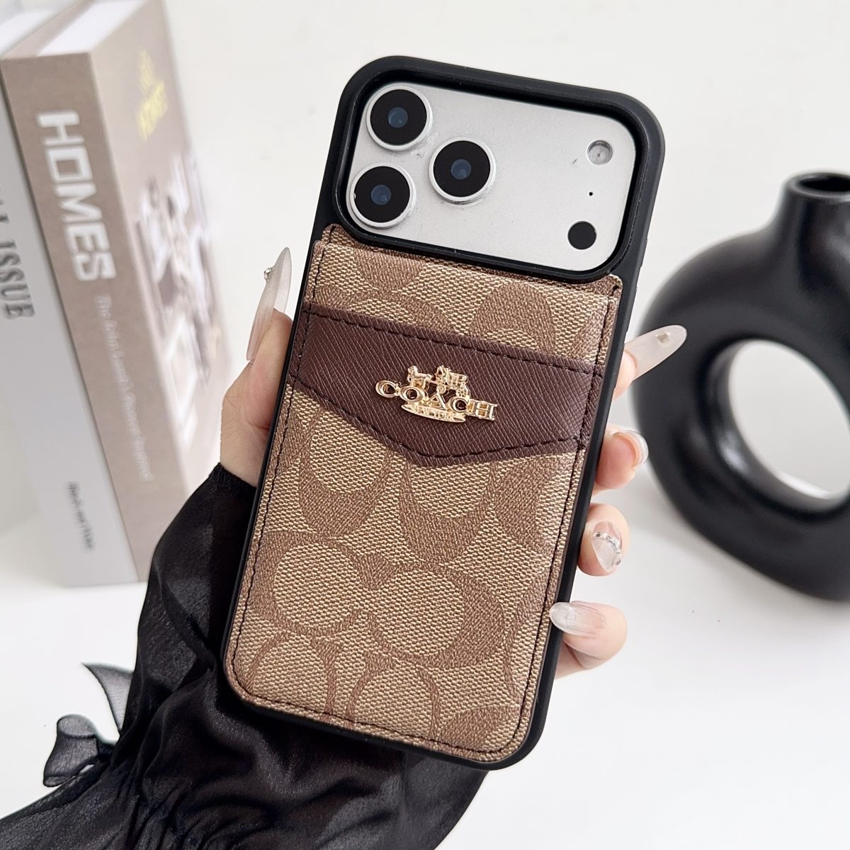 Premium Card Holder iPhone Case for 12-17 series