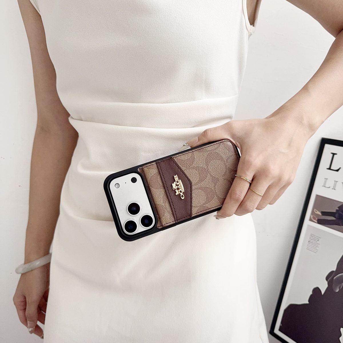 Premium Card Holder iPhone Case for 12-17 series