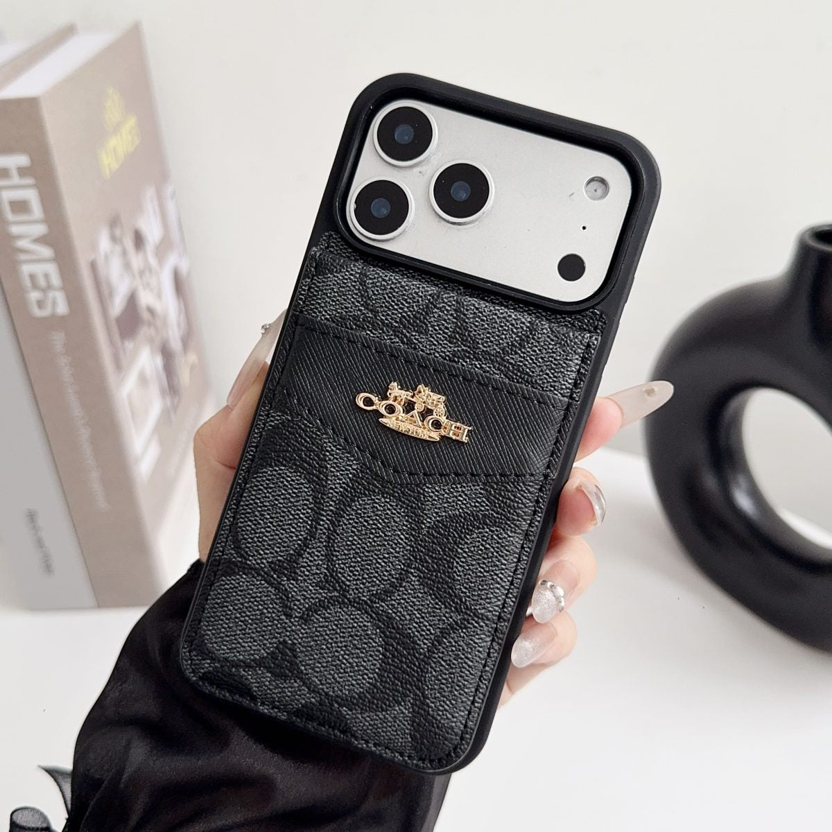 Premium Card Holder iPhone Case for 12-17 series