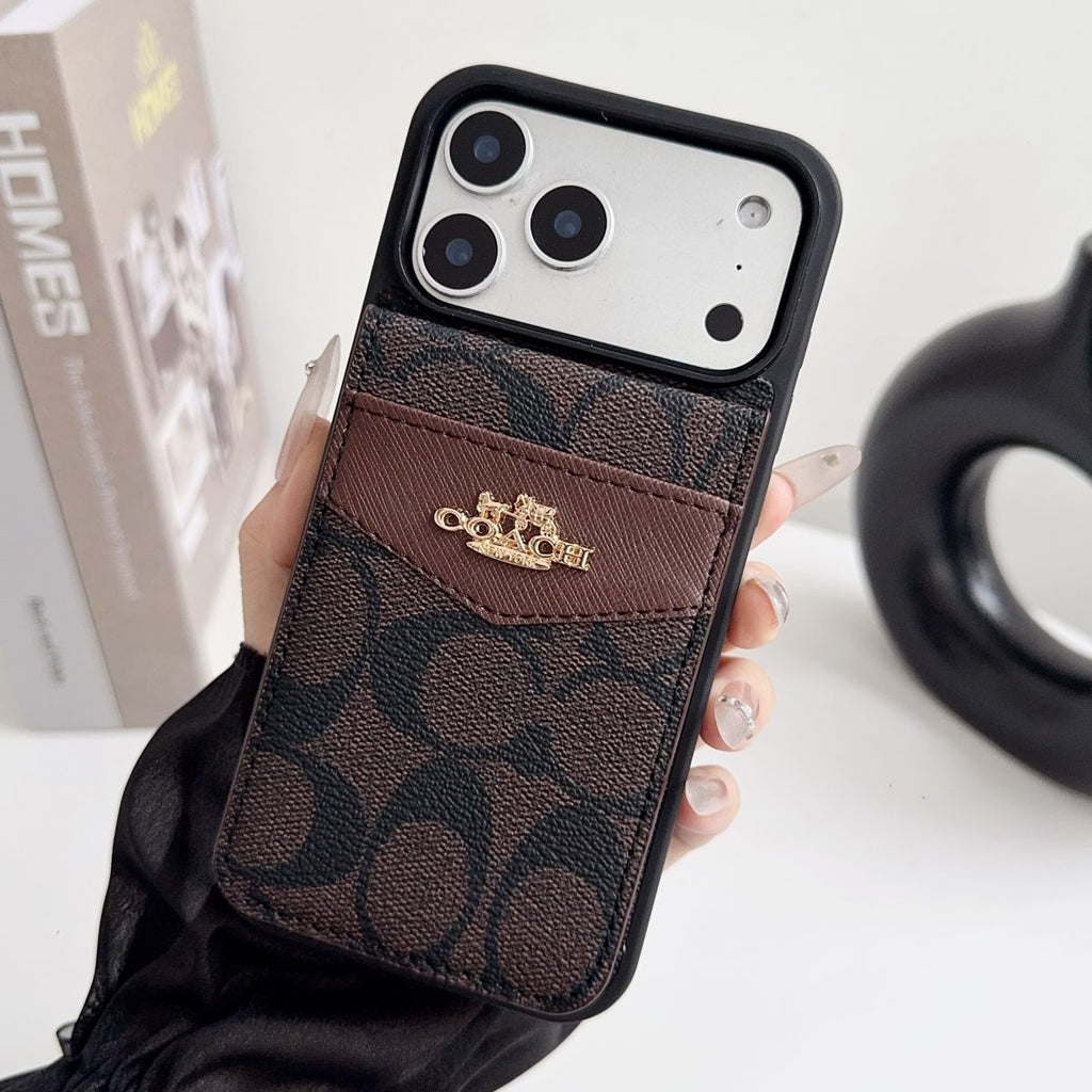 Premium Card Holder iPhone Case for 12-17 series