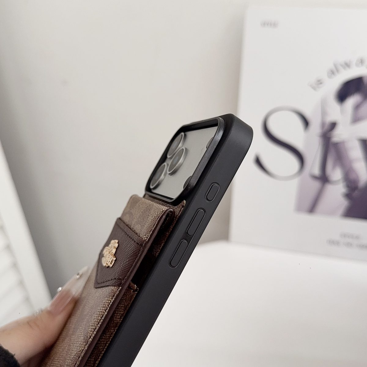 Premium Card Holder iPhone Case for 12-17 series