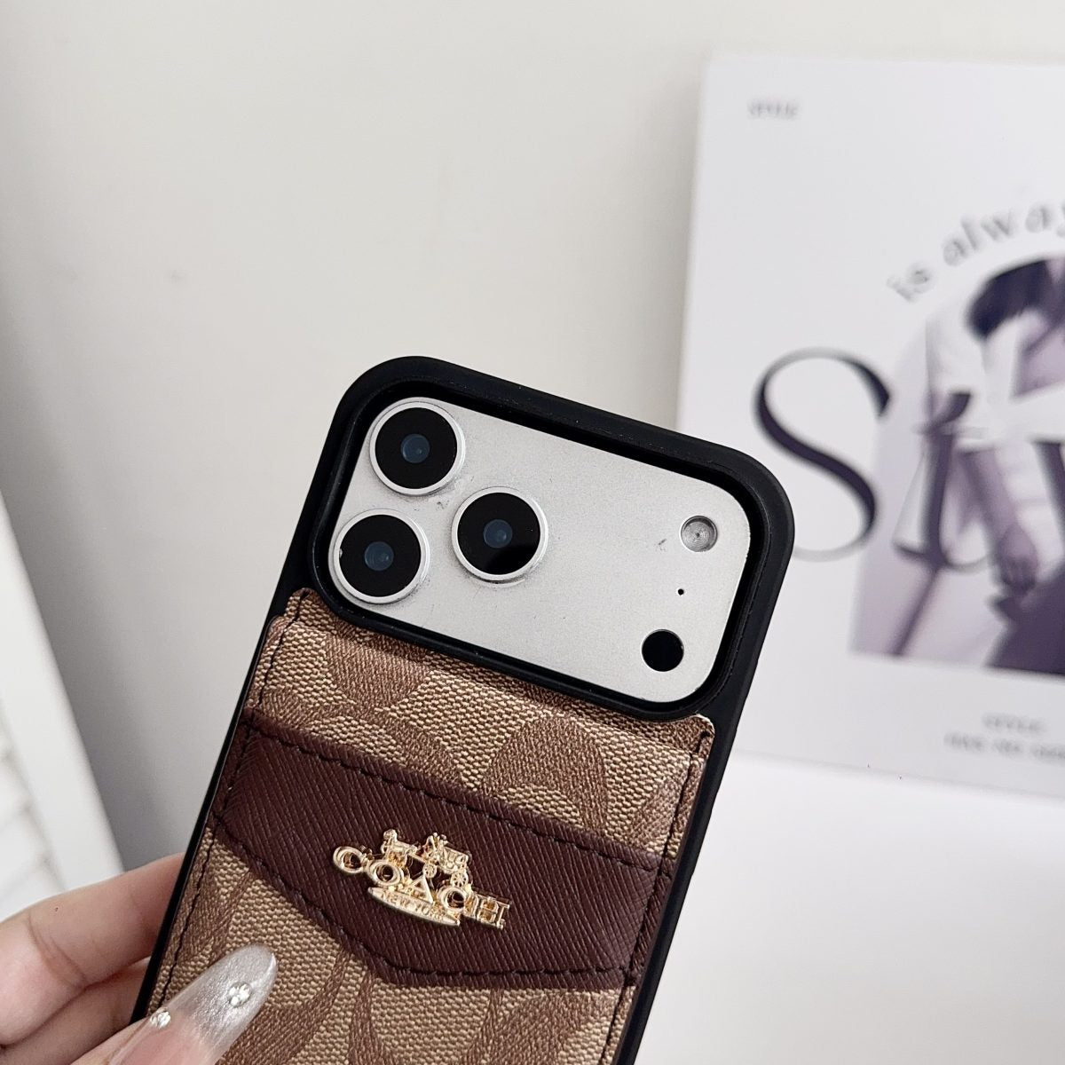 Premium Card Holder iPhone Case for 12-17 series