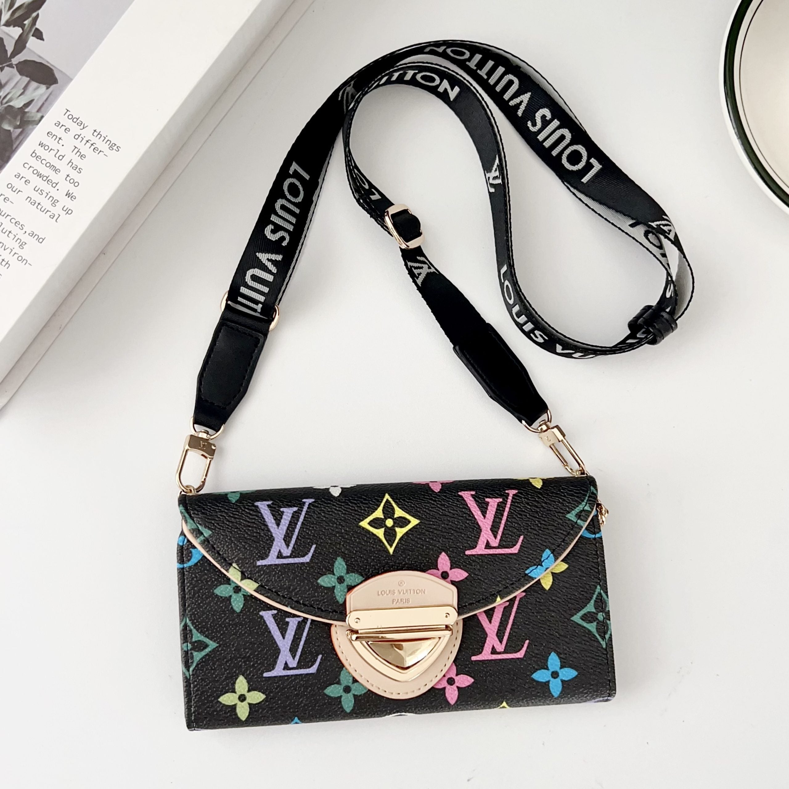Crossbody Wallet Bag Style Case for iPhone 12-17 Series