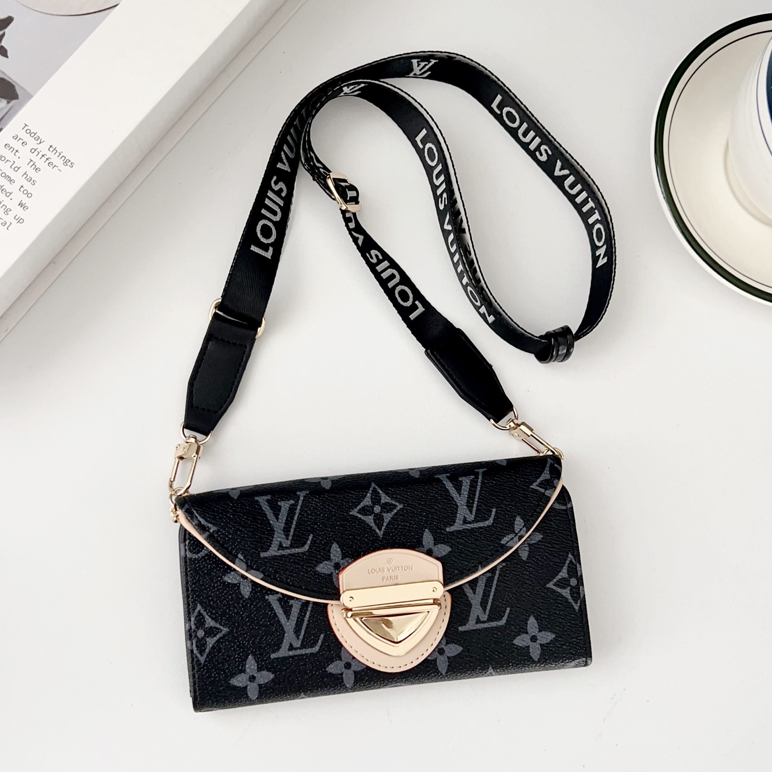 Crossbody Wallet Bag Style Case for iPhone 12-17 Series