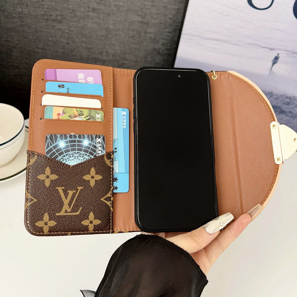 Crossbody Wallet Bag Style Case for iPhone 12-17 Series