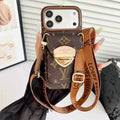 Luxury Phone Case with Strape For iPhone 13-17 Series