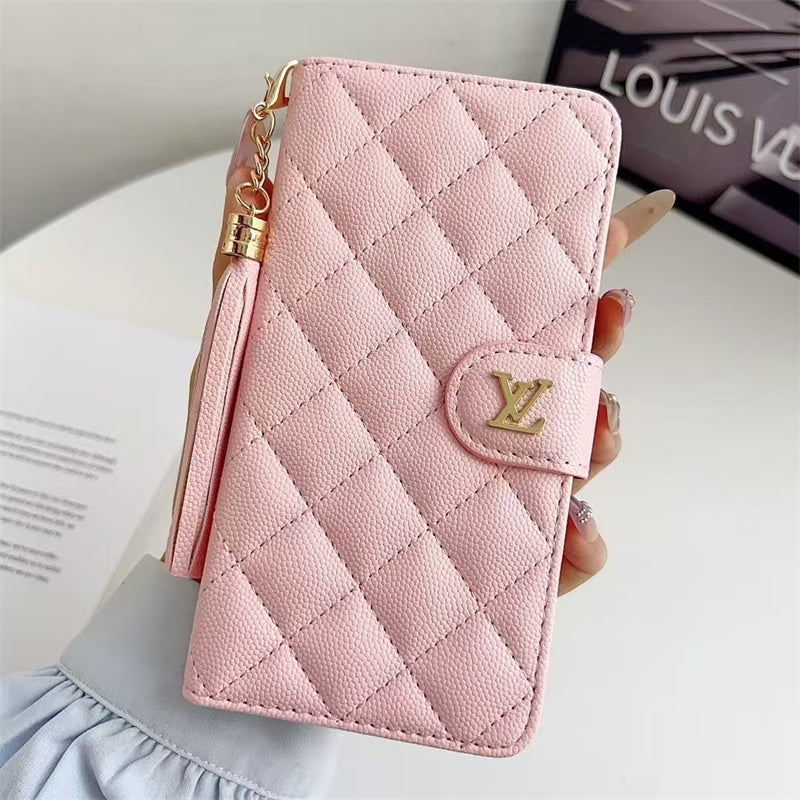 Premium Leather Wallet Leather Crossbody Bag iPhone Case