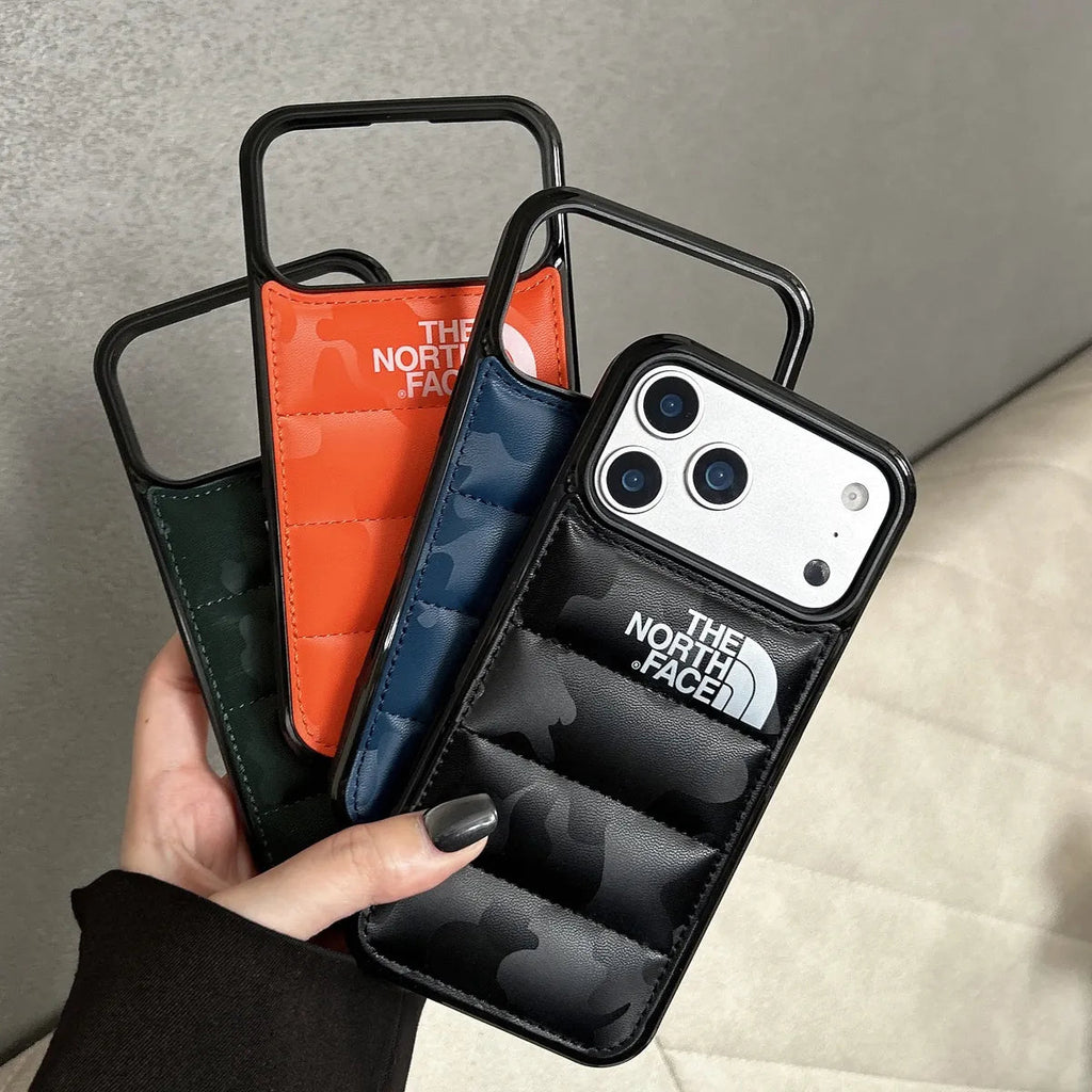 Premium Puffer Jacket Phone Case for iPhone 13-17