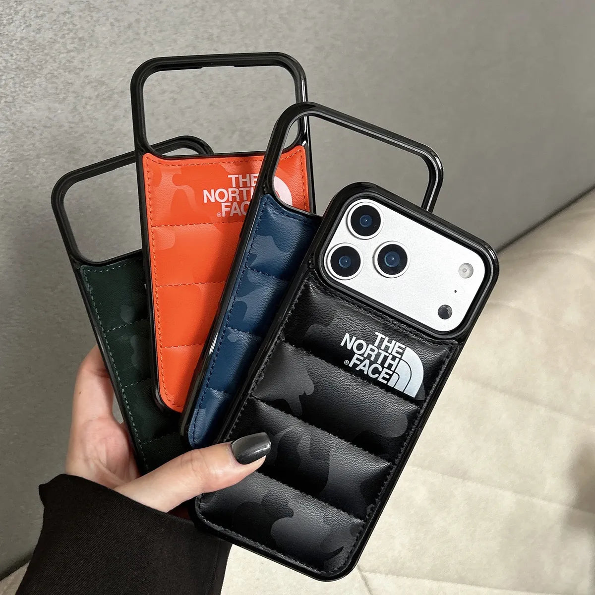 Premium Puffer Jacket Phone Case for iPhone 13-17