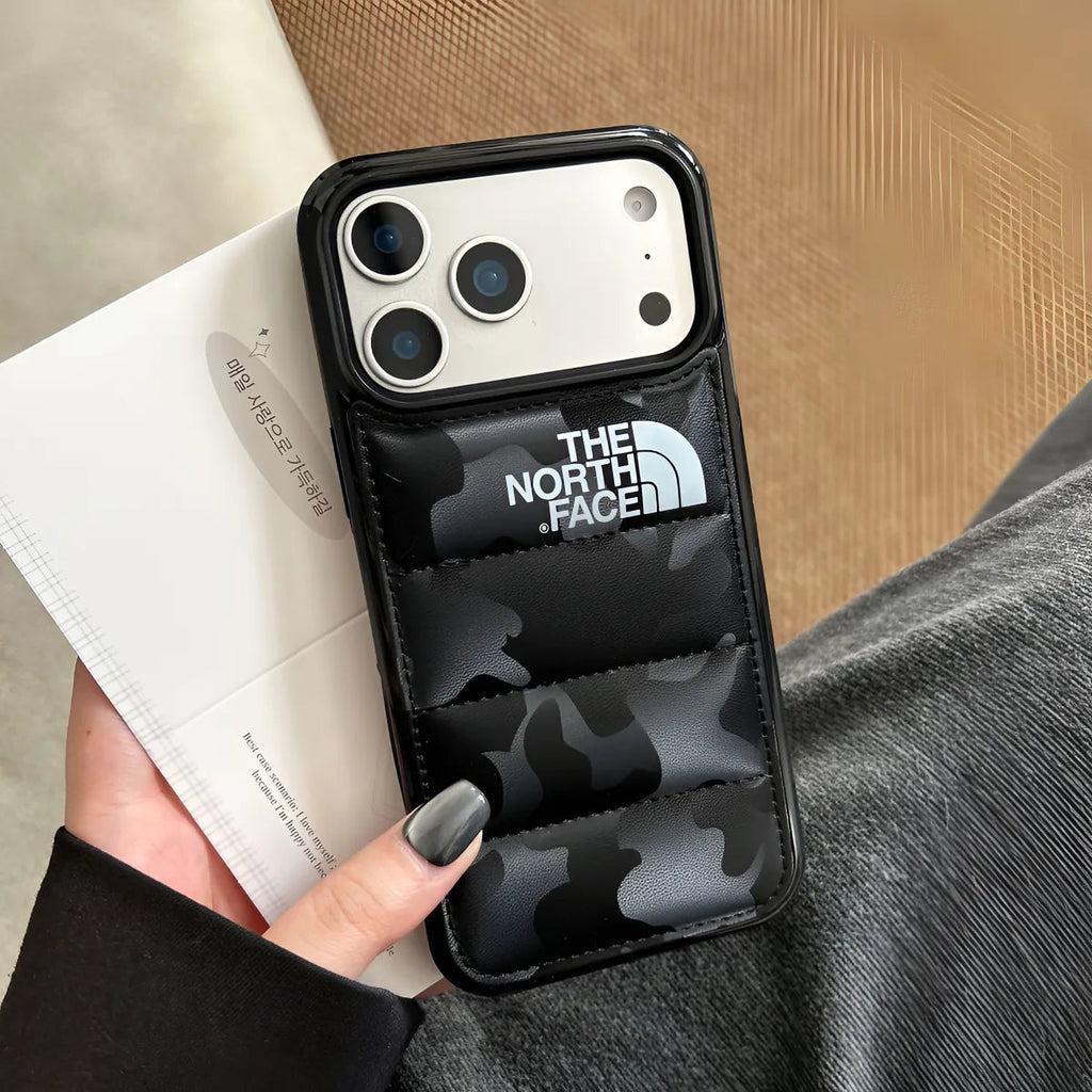 Premium Puffer Jacket Phone Case for iPhone 13-17