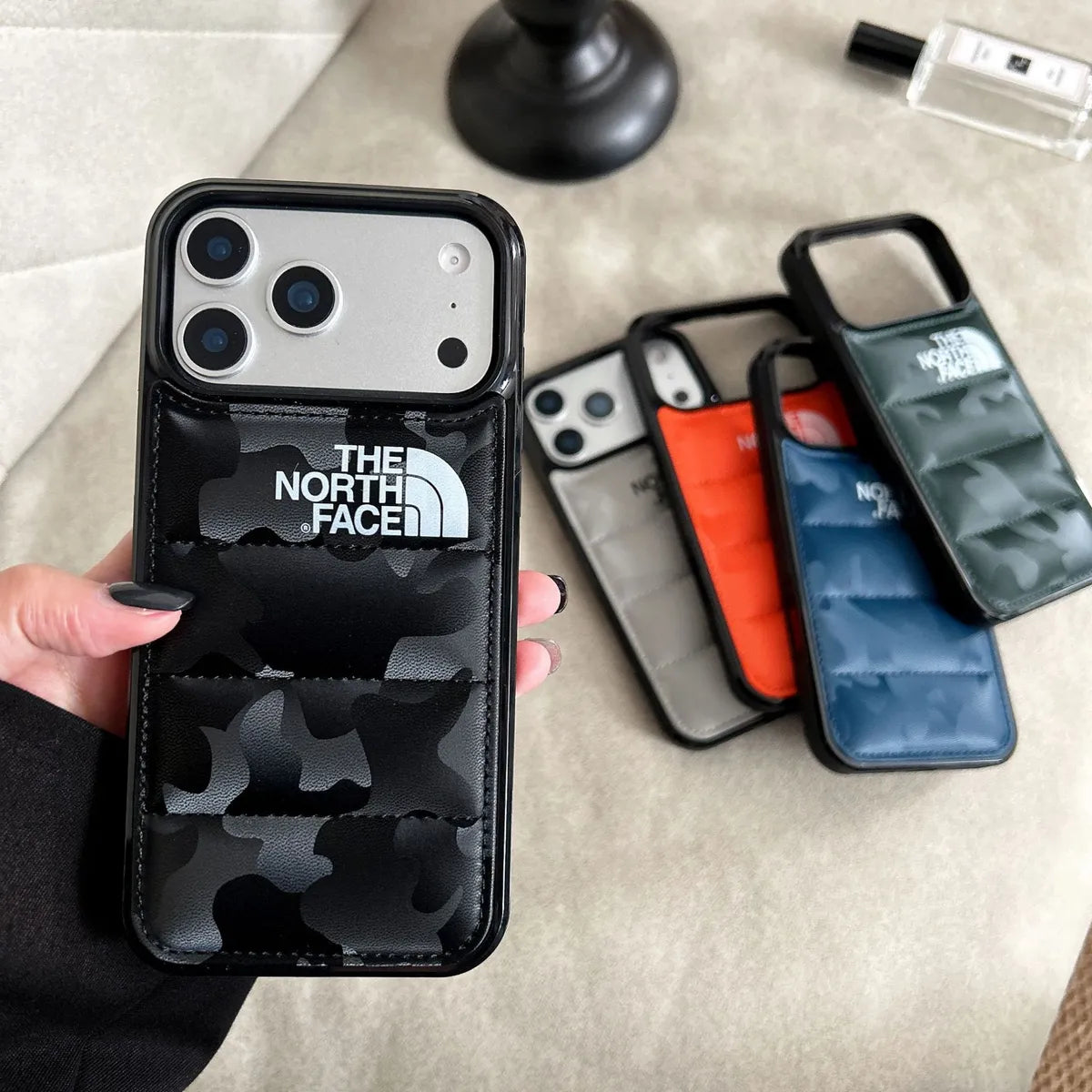 Premium Puffer Jacket Phone Case for iPhone 13-17