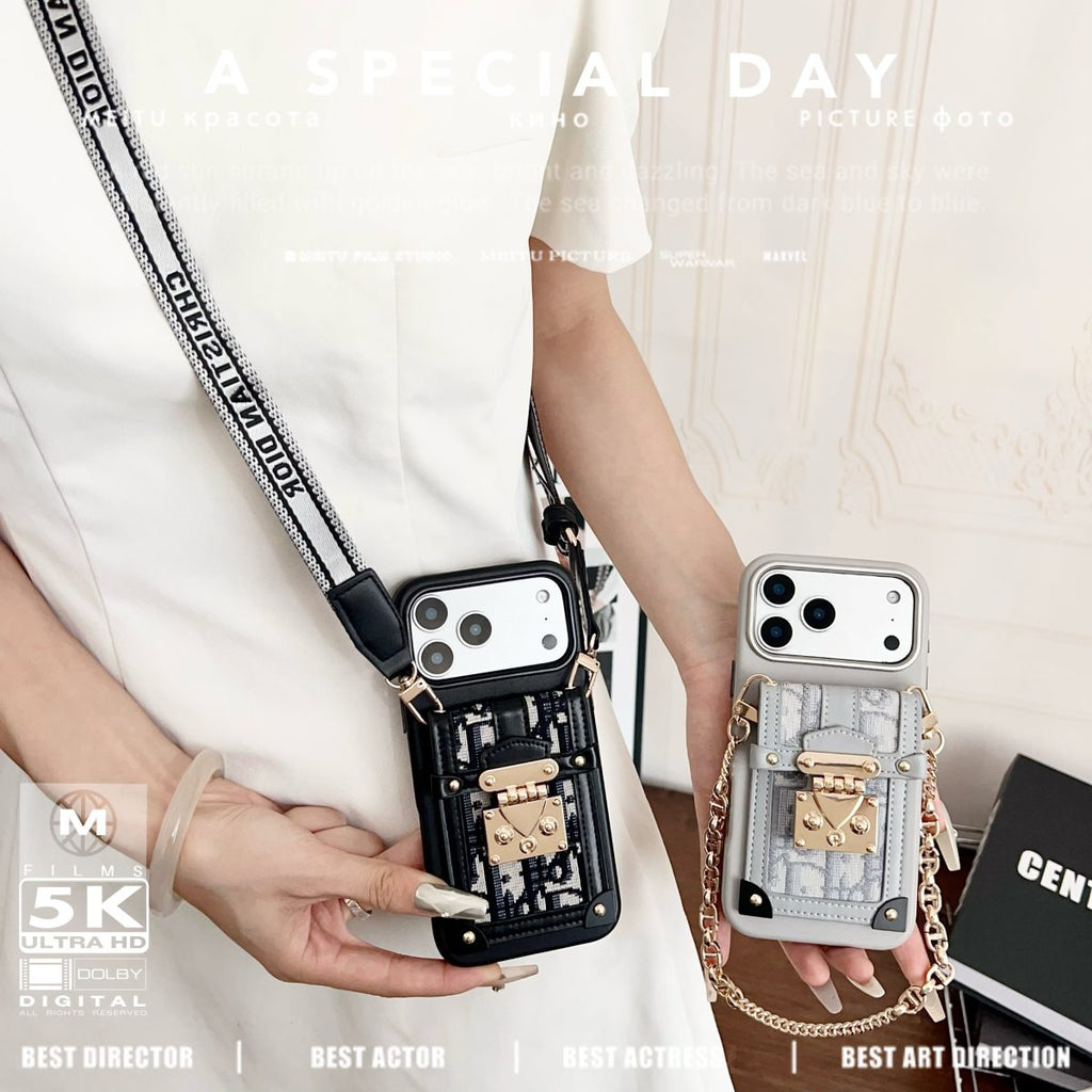 Fashion Crossbody Phone Case iPhone 13-17 Series
