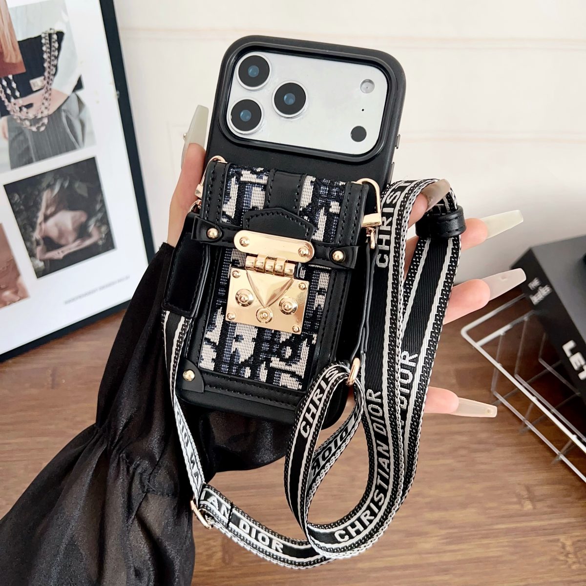 Fashion Crossbody Phone Case iPhone 13-17 Series