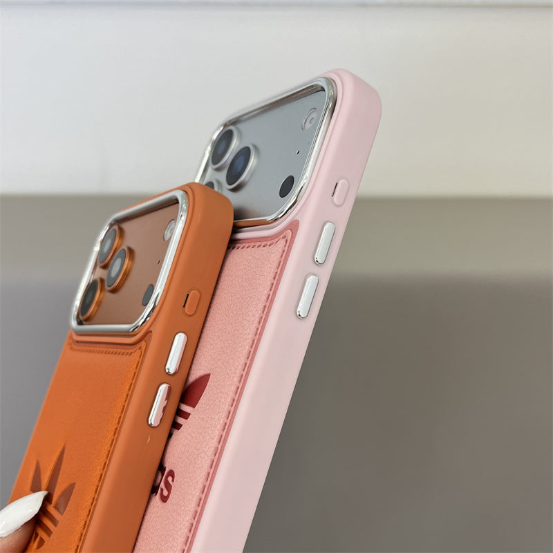 Adidas Premium Leather Case for iPhone 17/ 16/ 15/ 14