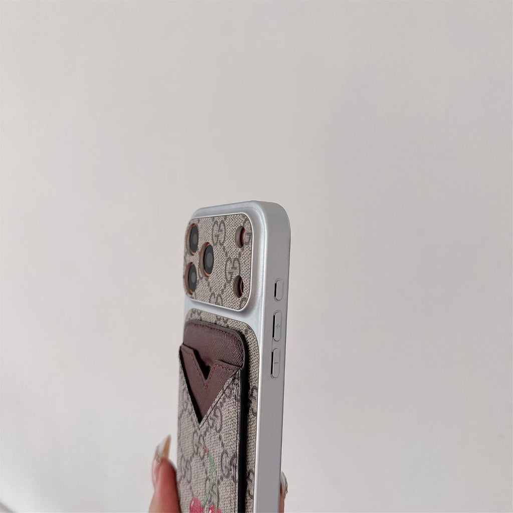 Style Phone case Magnet Card Holder for iPhone 13-17 Series