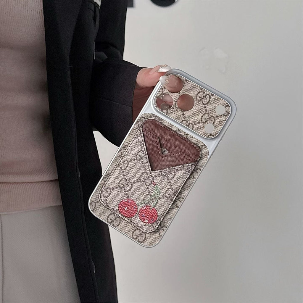 Style Phone case Magnet Card Holder for iPhone 13-17 Series