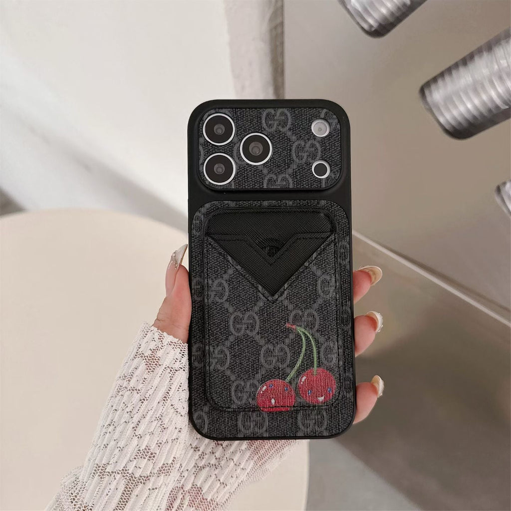 Style Phone case Magnet Card Holder for iPhone 13-17 Series