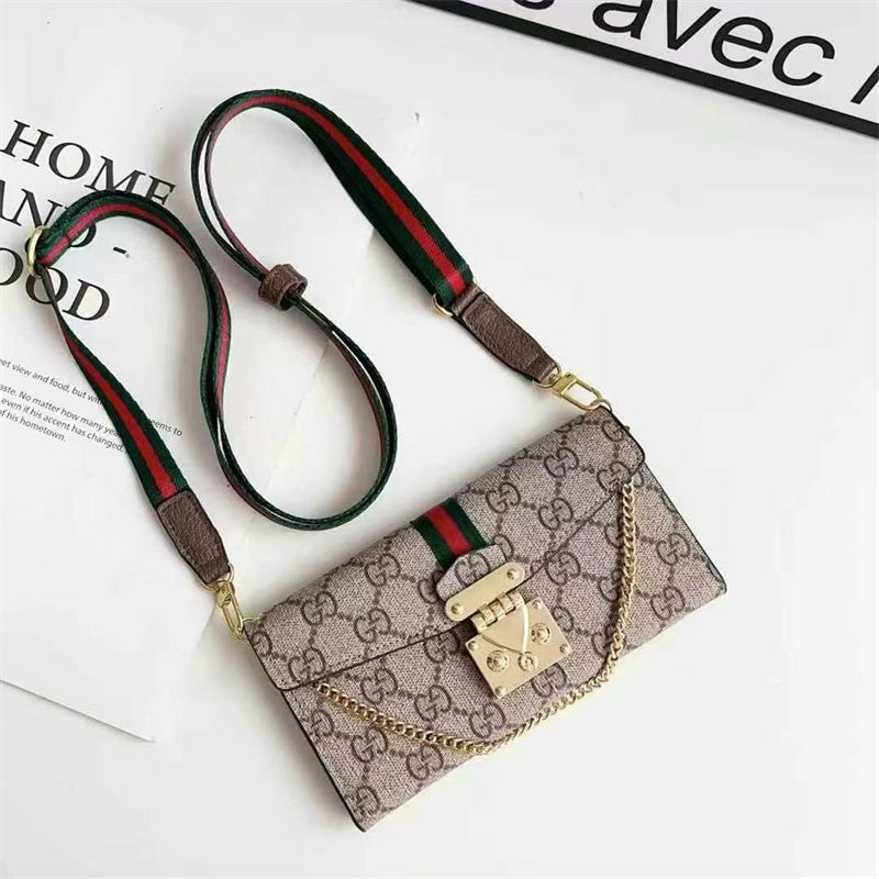 Monogram Luxurious Phone Case With Strap