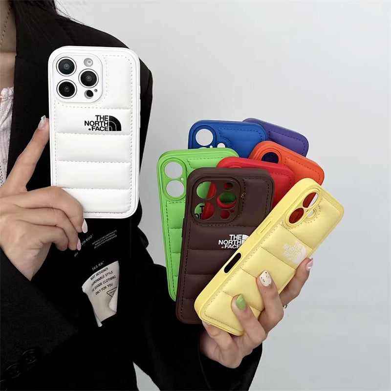 Luxury Fashion Leather The NF Phone Case For iPhone