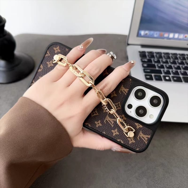 Monogram Stylish Protective Case for iPhone 13-17