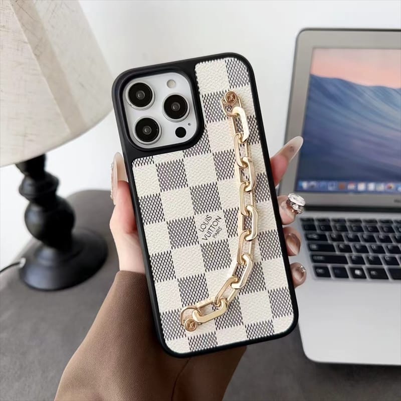 Monogram Stylish Protective Case for iPhone 13-17