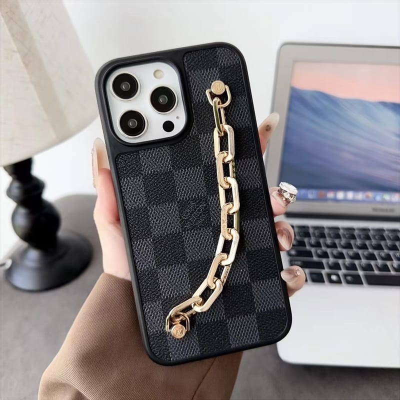 Monogram Stylish Protective Case for iPhone 13-17