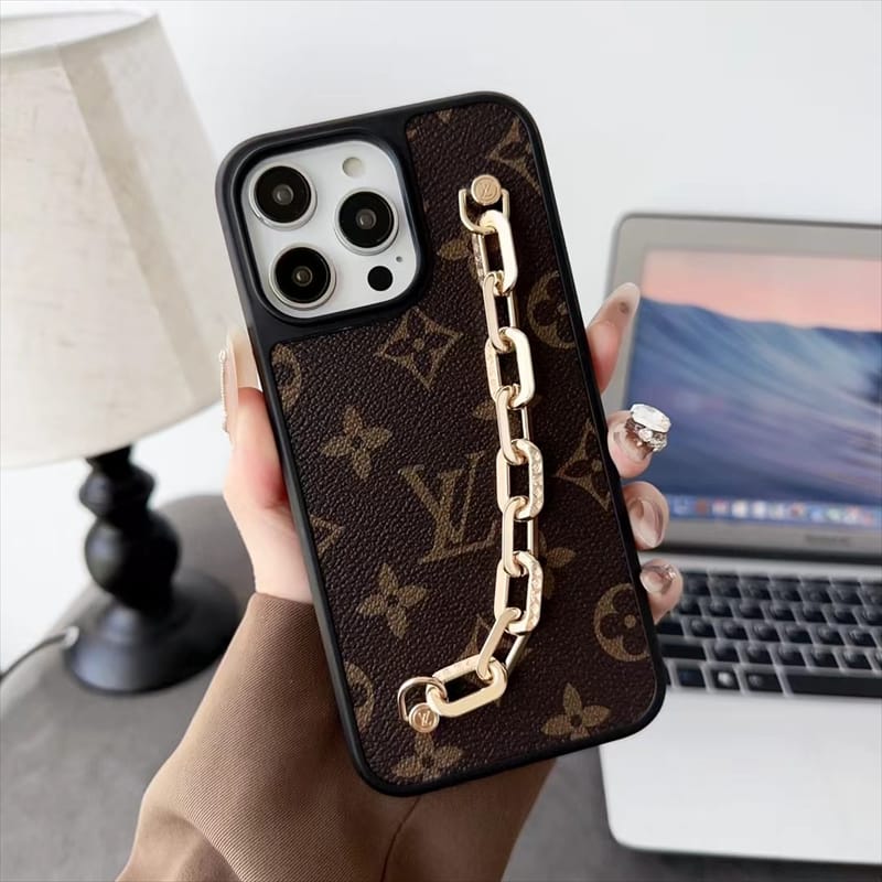 Monogram Stylish Protective Case for iPhone 13-17