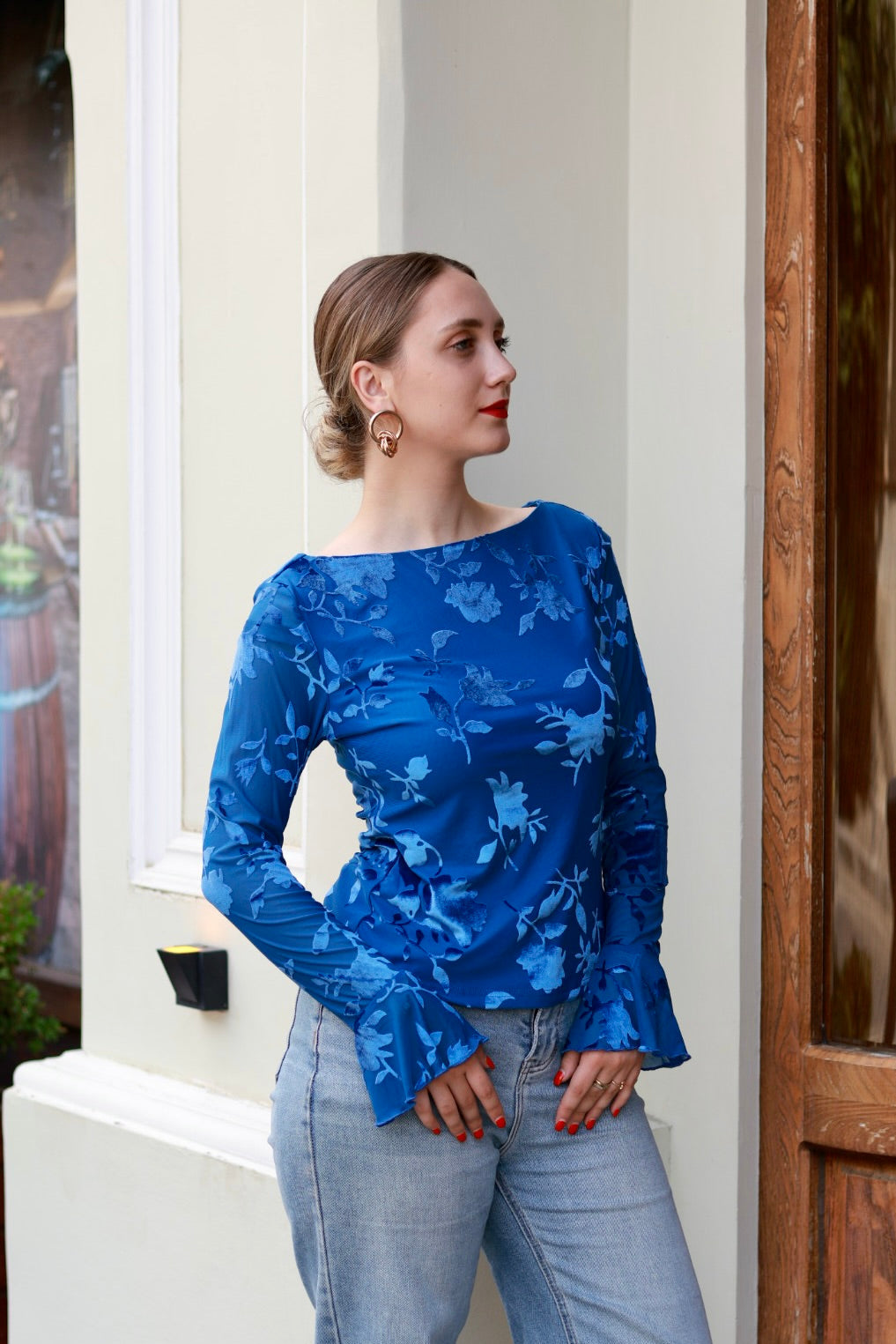 Luxuii Fall Fashion Boat Neck Fitted Shirts Trendy Going Out Y2k Outfits