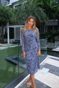 Luxuii Floral Bodycon Ruched Mesh Wedding Cocktail Dresses