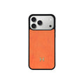 Premium Leather Style Case with Metal H-Logo for iPhone 12 - 17 Series