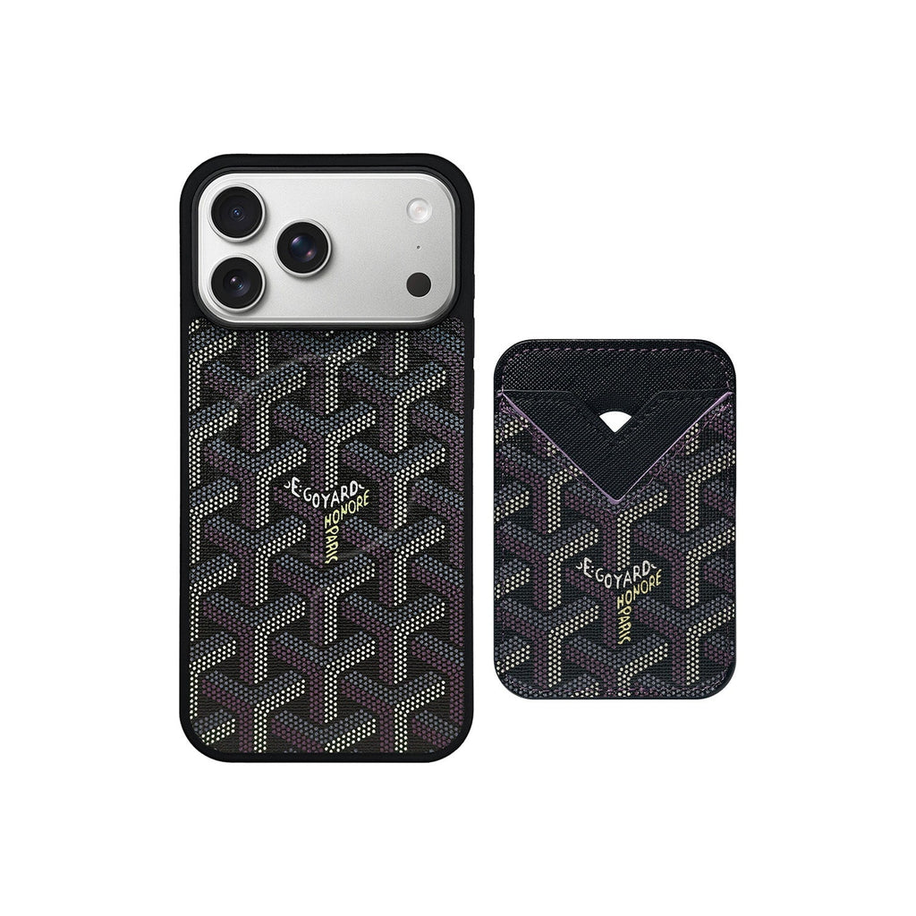 GD Vintage Leather Case Magsafe Card-Holder For iPhone 12-17