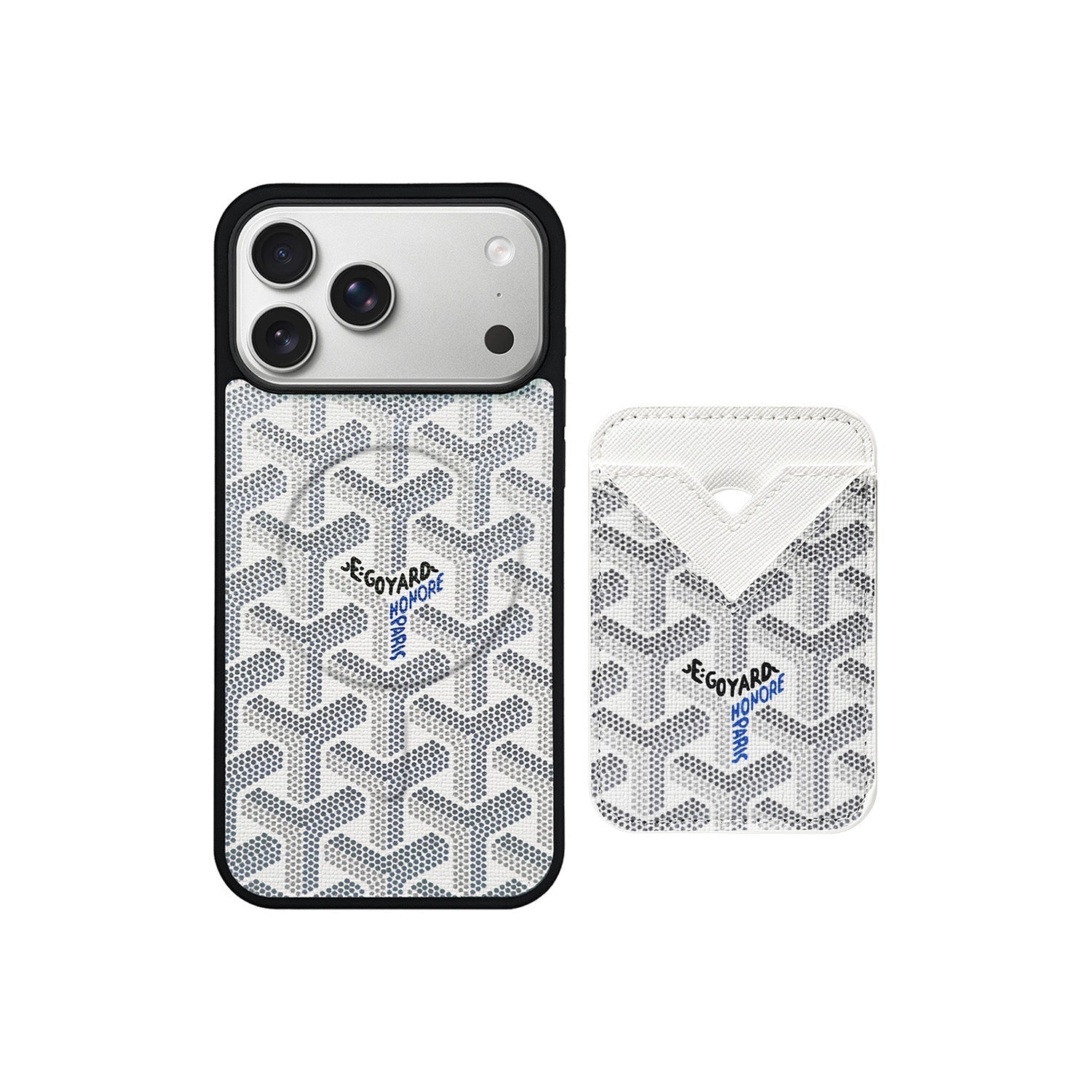 GD Vintage Leather Case Magsafe Card-Holder For iPhone 12-17
