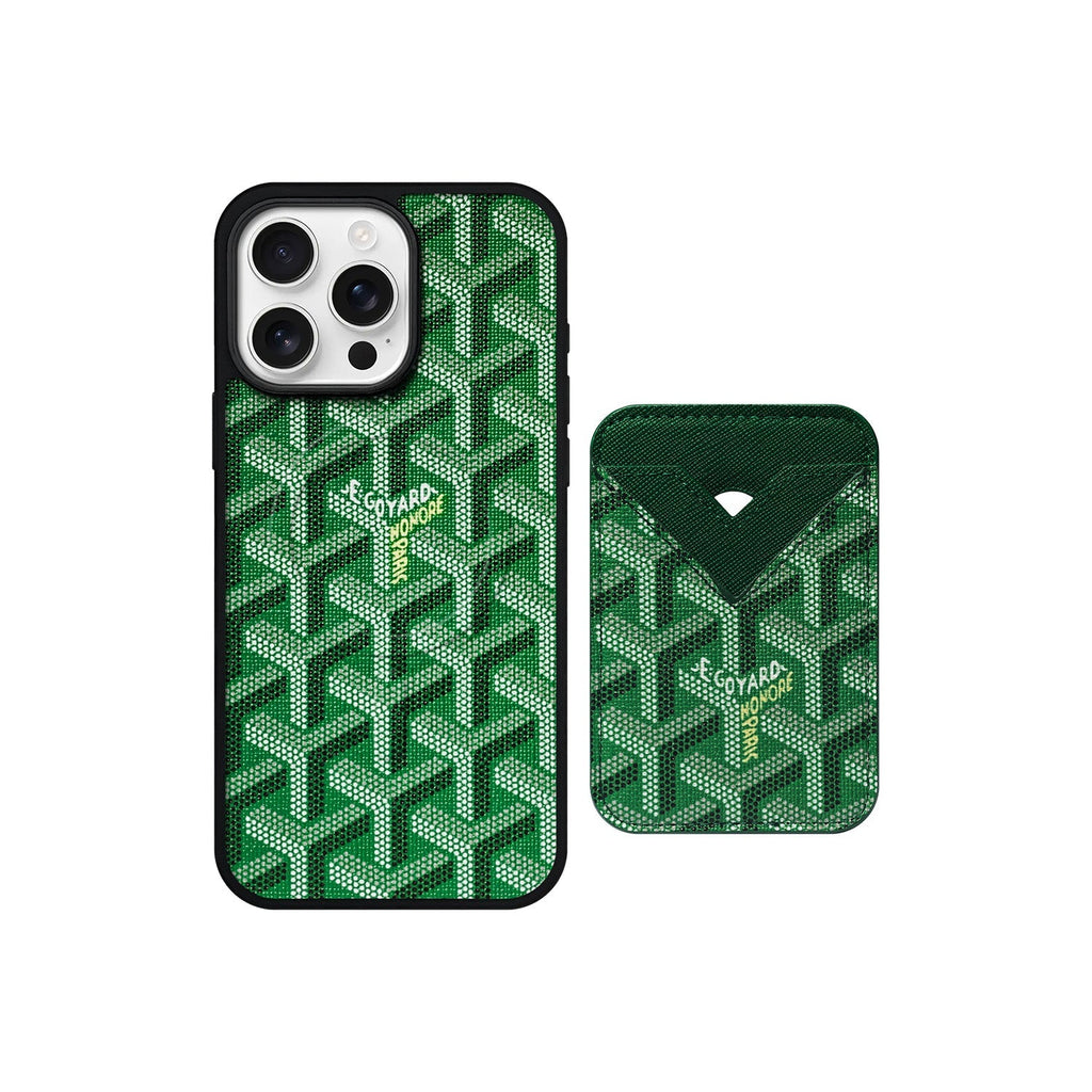 GD Vintage Leather Case Magsafe Card-Holder For iPhone 12-17