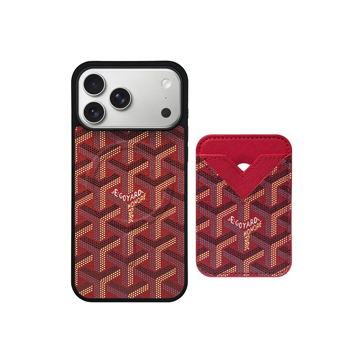 GD Vintage Leather Case Magsafe Card-Holder For iPhone 12-17