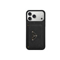 Luxury Phone Case Logo Card Holder & Lanyard For iPhone 12-17