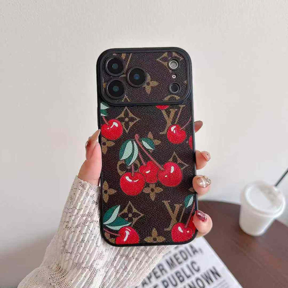 Character Collaboration Monogram Phone Case for iPhone 13-17 Series