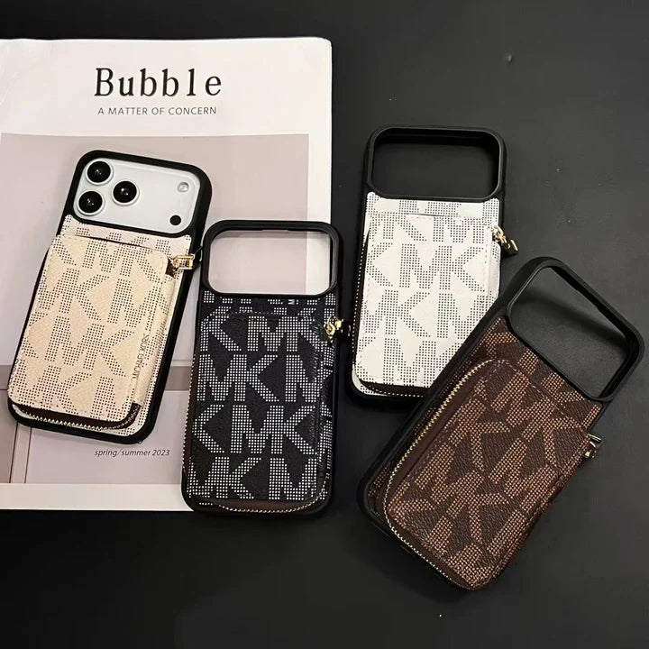 Luxury Wallet Pouch iPhone Case