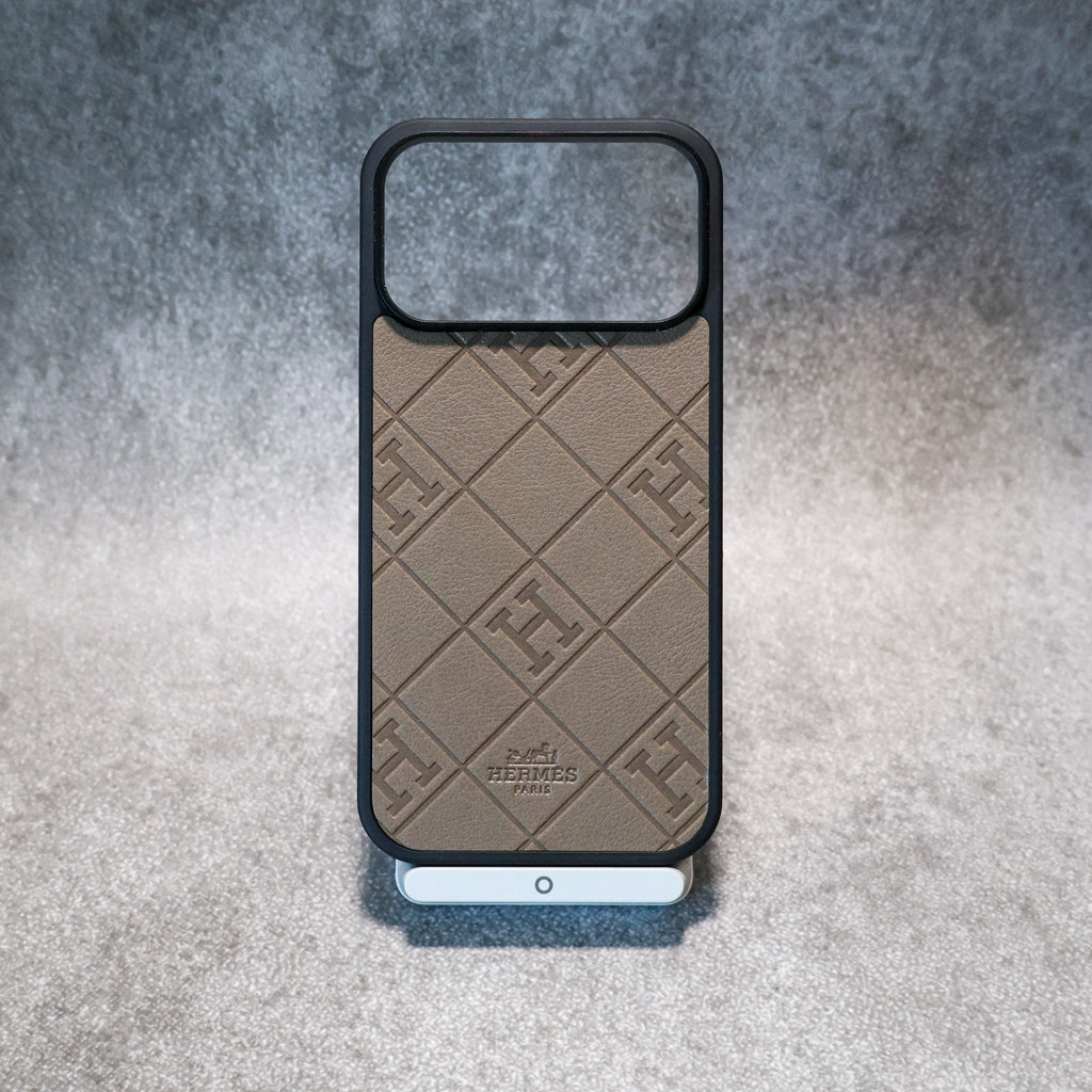 Stamped Leather Case For iPhone 17 / 16 / 15 / 14